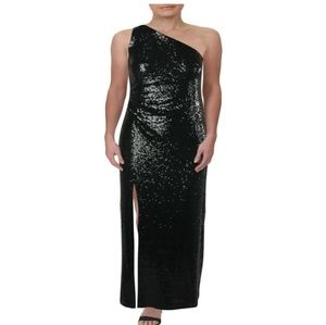 Ralph Lauren Women's Green Sequined Sheath dress